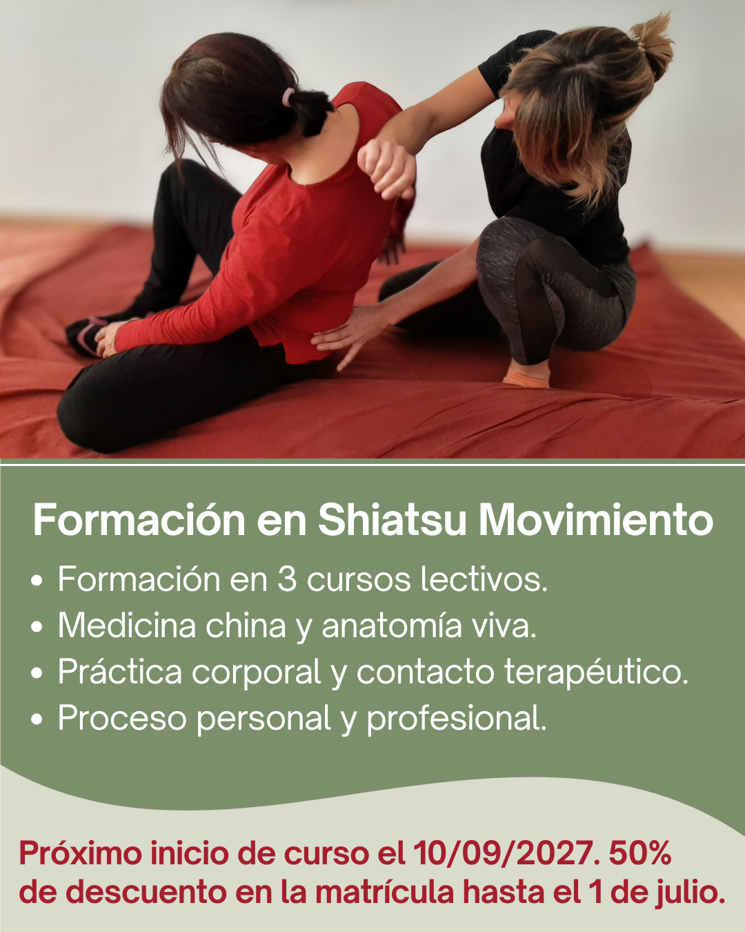 Formació en Shiatsu Moviment • Formació en tres nivells • Medicina xinesa i anatomia viva • Pràctica corporal i contacte terapèutic • Procés personal i professional (1)